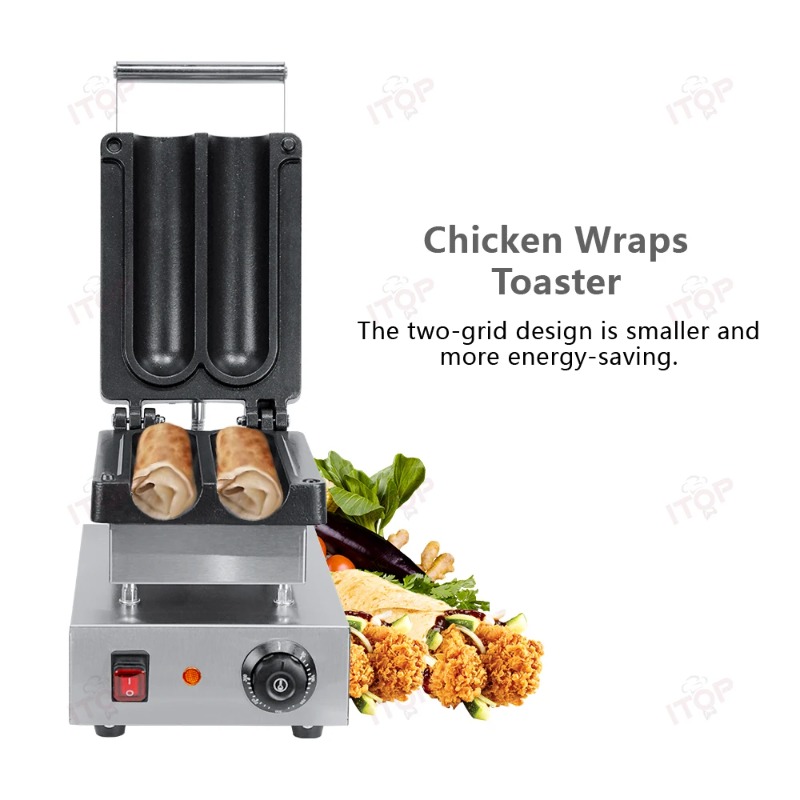 Shawarma Gyro Toaster Tortilla - Sandwich Press Grill recension och pris