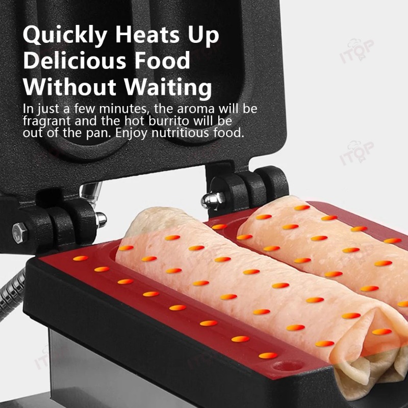 Shawarma Gyro Toaster Tortilla - Sandwich Press Grill recension och pris