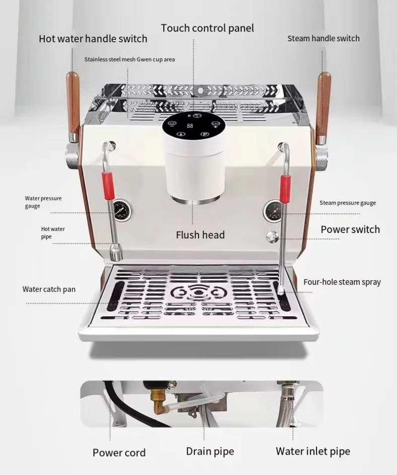 Single Group Semi Auto Espress - Espresso Machine Semi Auto recension och pris