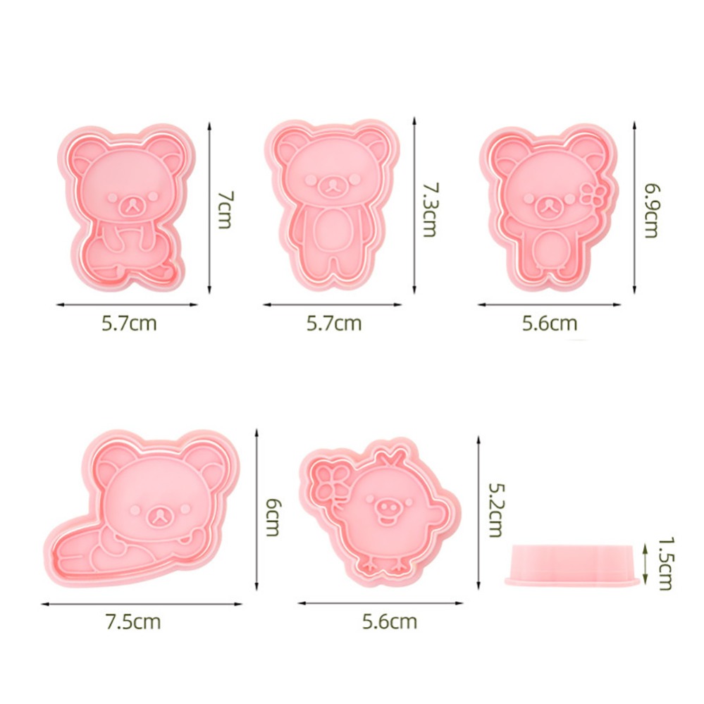 Cookie Cutters Cartoon Bear Bi - Kitchen Appliances For Baking recension och pris