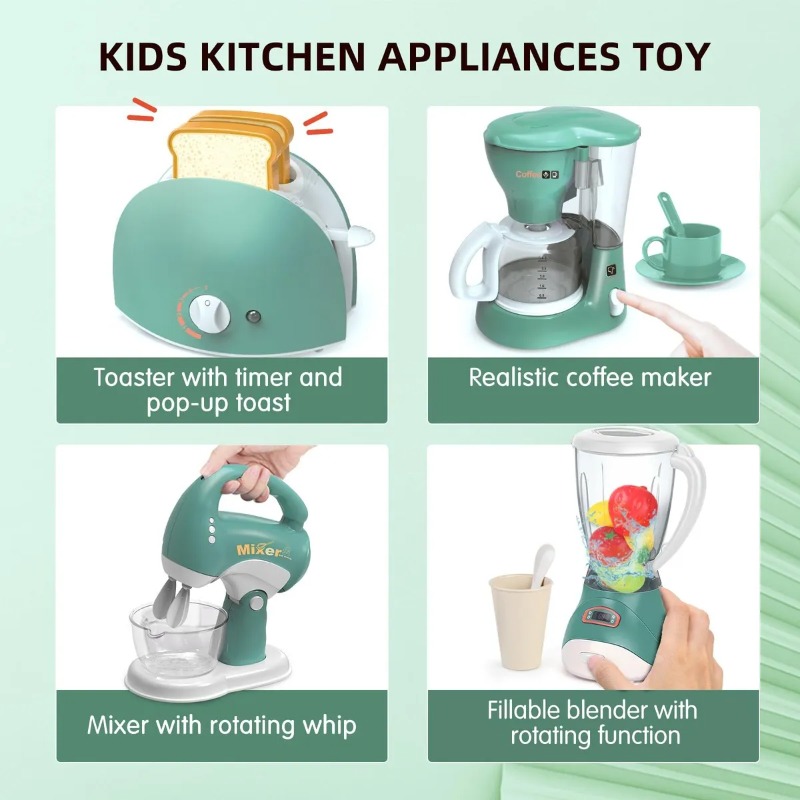Pretend Play Kitchen Appliance - Kitchen Appliances For Gift recension och pris